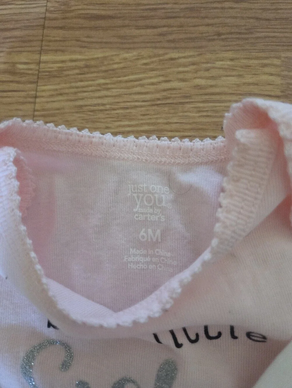 Carter's Girl's 6M Bundle 5pc NEW 'Best Little Sister Ever' Tutu Set Pink